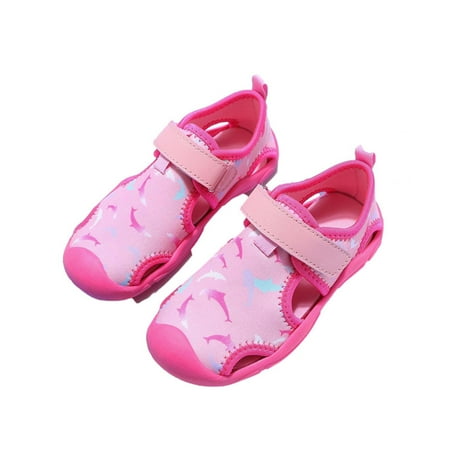 

QIIBURR Baby Girls Shoes Baby Boys Shoes Toddler Infant Kids Baby Girls and Boys Summer Sandals Beach Shoes Wading Shoes Toddler Sandals Girls Kids Shoes Girls