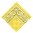 thumbnail image 1 of Bandana de algodón Sunnimix Paisley Luz amarillo, 1 of 6