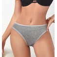 thumbnail image 2 of Alessandra B Women's 5-Pack Bamboo Bikini Panties Assorted, 2 of 2