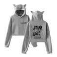thumbnail image 5 of malachi barton merch j19  sweatshirt kawaii cat ear drawstring  sweatshirt  men/women  y2k streetwear  Pullover, 5 of 6