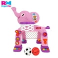 thumbnail image 2 of Juego De Baloncesto Y Fútbol Elefante Luz y Sonido P/ Niños rosa, 2 of 7