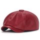 thumbnail image 5 of Gorro octogonal de PU, boina artística para jóvenes, para primavera y otoño, para exteriores, impermeable, para hombres y mujeres, sombrero de pintor retro, 5 of 6