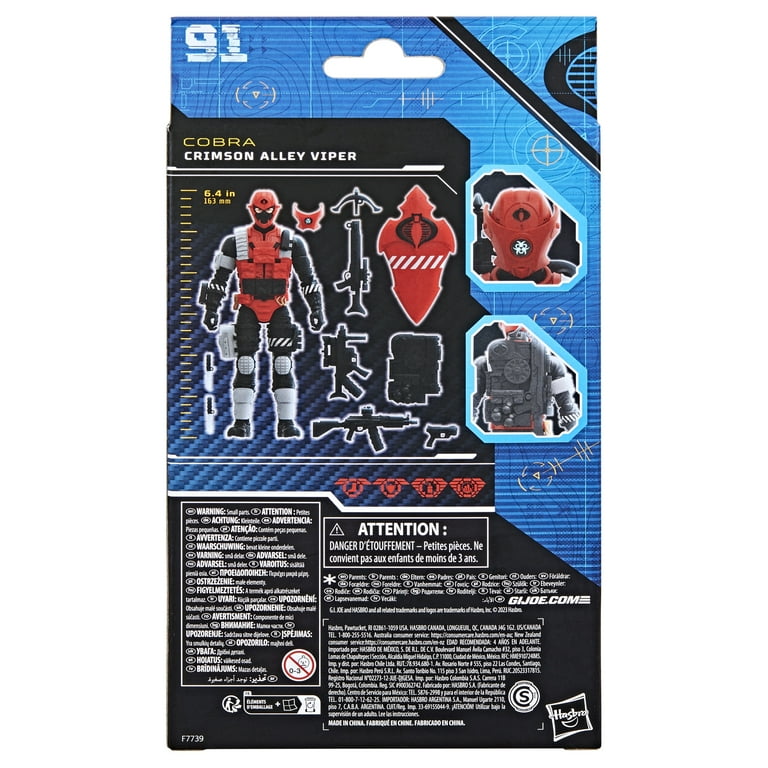 G.I. Joe: Classified Series Crimson Alley Viper Action