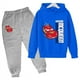 thumbnail image 3 of Sudadera de Cars para niño, sudadera para niña, sudadera con capucha y pantalones de Rayo McQueen, 2 piezas, chándales para niños, ropa para niños, 3 of 5