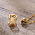 thumbnail image 6 of Elegant Pet Locket Necklace for Women Man Clear Locket for Ashes/Hair, 6 of 9