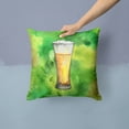 thumbnail image 2 of Carolines Treasures BB5759PW1414 Irish Beer Tall Fabric Decorative Pillow, 14Hx14W, multicolor, 2 of 4