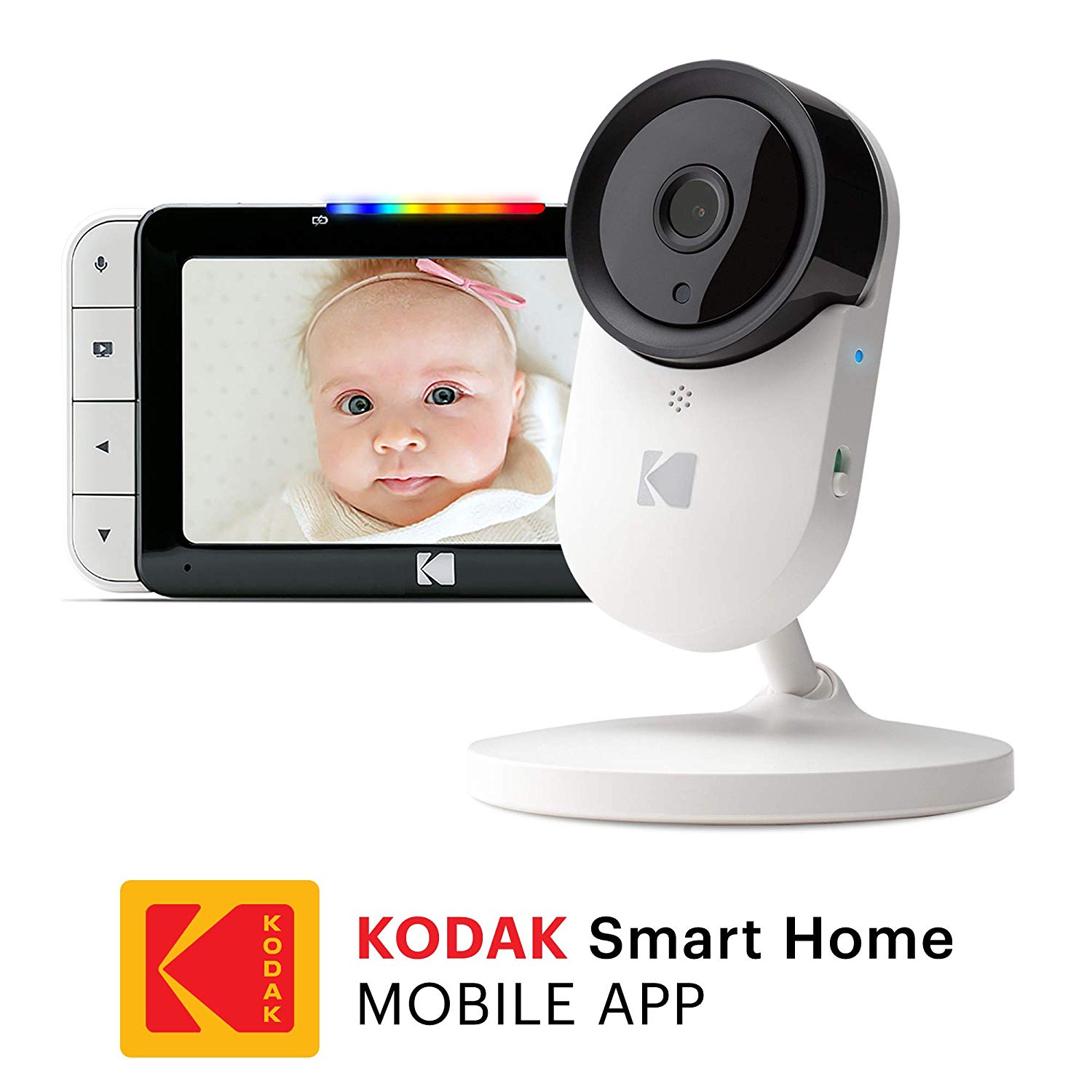 Kodak C520 WiFi Video Baby Monitor with AbovetheCrib View, Parent