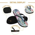 thumbnail image 3 of YAZAOOSummer Flip Flops Creatively Pastel Birds and Butterflies Simple Beach Sandals, 3 of 8