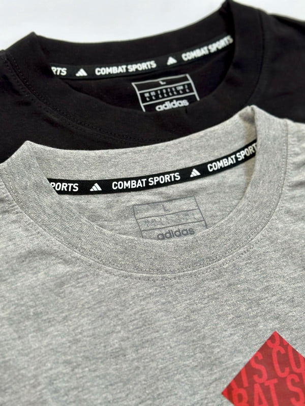 Adidas Short Sleeve Cotton T-Shirt - Unisex Graphic Tee, Workout and Everyday Wear