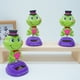 thumbnail image 3 of Car Mounted Solar Powered Small Ornaments For Healing System Office Workstation Desktop Decoration, 3 of 4