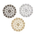 thumbnail image 1 of MasteelfCA 60 Pcs Accessoires de Bijoux DIY Matériaux de Fabrication de Bijoux Design Creux Pièce Ronde, 1 of 8
