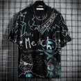 thumbnail image 2 of Camisetas para hombre, ropa de calle con músculos, hip hop, rock, motocicleta, camiseta superior para hombre, Katoen Graphic Heather Alphabet Zipper S, 2 of 5