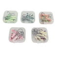thumbnail image 1 of Jig Heads, 50PCS Jigs de pesca en hielo Jigs de pesca en hielo Ganchos de cabeza de jig optimizados para la excelencia, 1 of 8