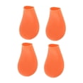 thumbnail image 1 of 2 pzas Botas antideslizantes para mascotas Yuyangstore zapatos impermeables para perros Naranja S Botas de lluvia para mascotas, 1 of 8