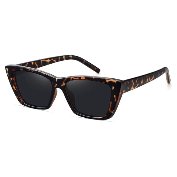 Women's Polarized Small Vintage Cat Eye Sunglasses