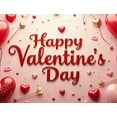 thumbnail image 4 of LUUFILx Valentine's Day Banner Backdrop Romantic Decorations Heart Design Wedding Party Photo Background Celebration Event Decor Supplies, 4 of 8