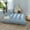 Silver, variant on Sorra Home Silver Square Floor Pillow with Handle 40 in x 40 in x 5 in