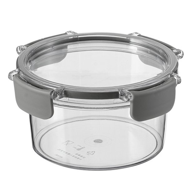 Fiambrera Calidad Con Tapa Comida Resuable Portátil Para Acampar Picnic Al Aire Libre Redondo 420ml Sunnimix Contenedor de almuerzo