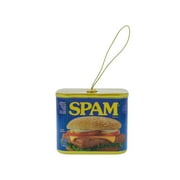 Hormel, Spam Decoupage Ornament, 4 inches Tall, Faux Food, Plastic, Blue, Novelty Ornament