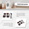 thumbnail image 3 of Universal Wheel Moving Tool Heavy Duty Furniture Handling Tools Moving Furniture Helper Removable Moving Tool, 3 of 6