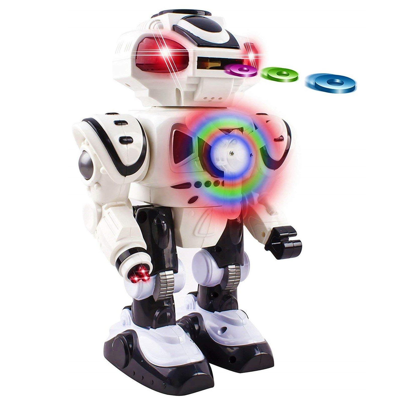 toysery electronic walking dancing robot