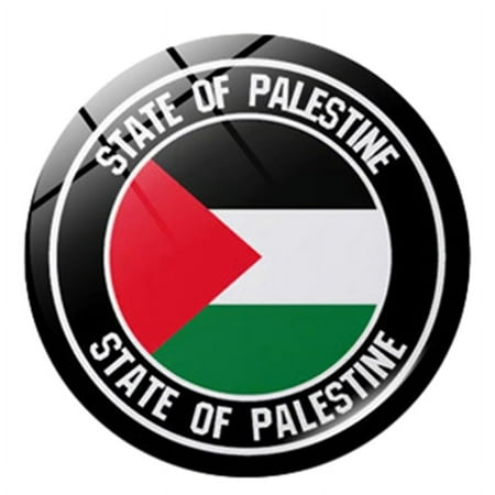 

MANNYA Palestine Flag Kitchen Home Refrigerator Magnet Glass Magnetic Refrigerator