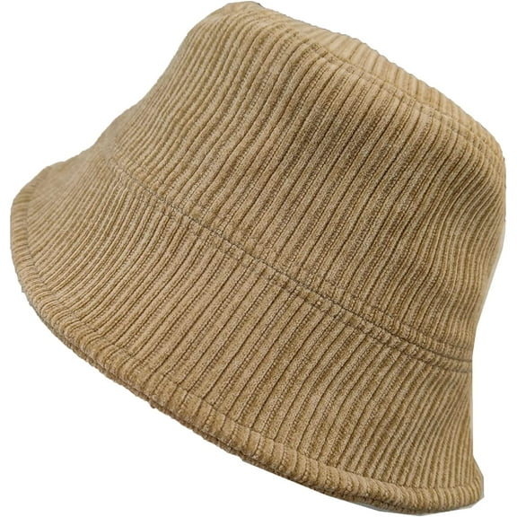 CoCopeaunts Mens Bucket Hat Small Brimmed Fisherman Hat for Women Autumn Winter Version Windproof Foldable Plain Bucket Caps