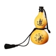 thumbnail image 2 of Botella de agua decorativa Calabaza Botella de agua Bebida portátil Calabaza Actividades al aire libre Calabaza Botella de vino Hervidor de bebidas para la decoración de la Marrón Pequeño Gloria Botella de calabaza, 2 of 9
