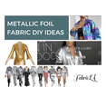 thumbnail image 5 of FabricLA Hologram Metallic Foil Spandex Knit Fabric 4-Way Stretch, 60" Inch Wide | Rose Gold, 5 of 6