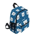 thumbnail image 2 of FORMRS School Backpack with Front Zippered Pocket 12" Elementary Student Travel Daypack, Blue Polar Bear, 2 of 6