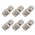 thumbnail image 2 of 6X Male to PL259 UHF Female Adapter Connector,Silver, 2 of 10