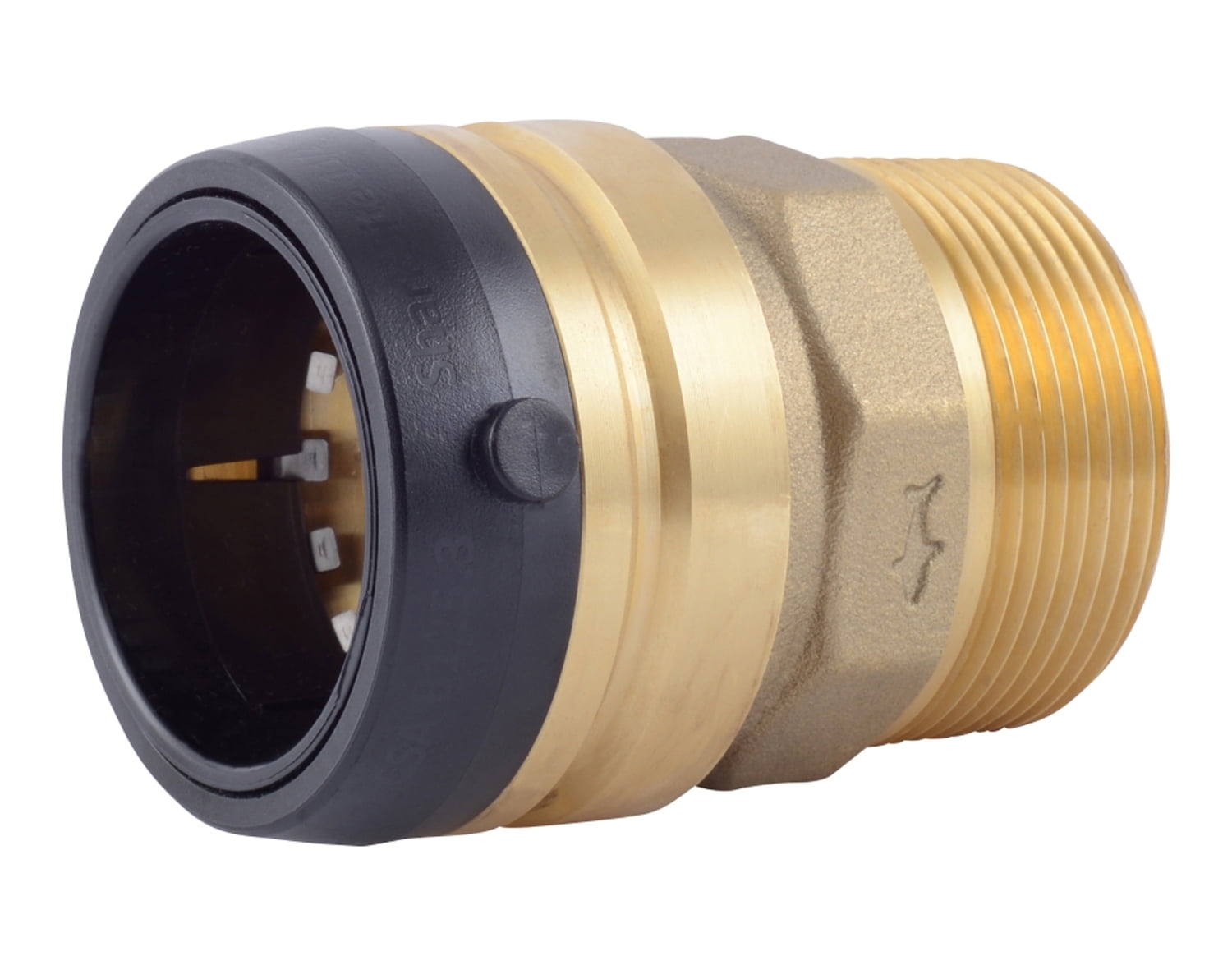 Shark Bite UXL114140M 11/2" Brass PushToConnect With Male Pipe