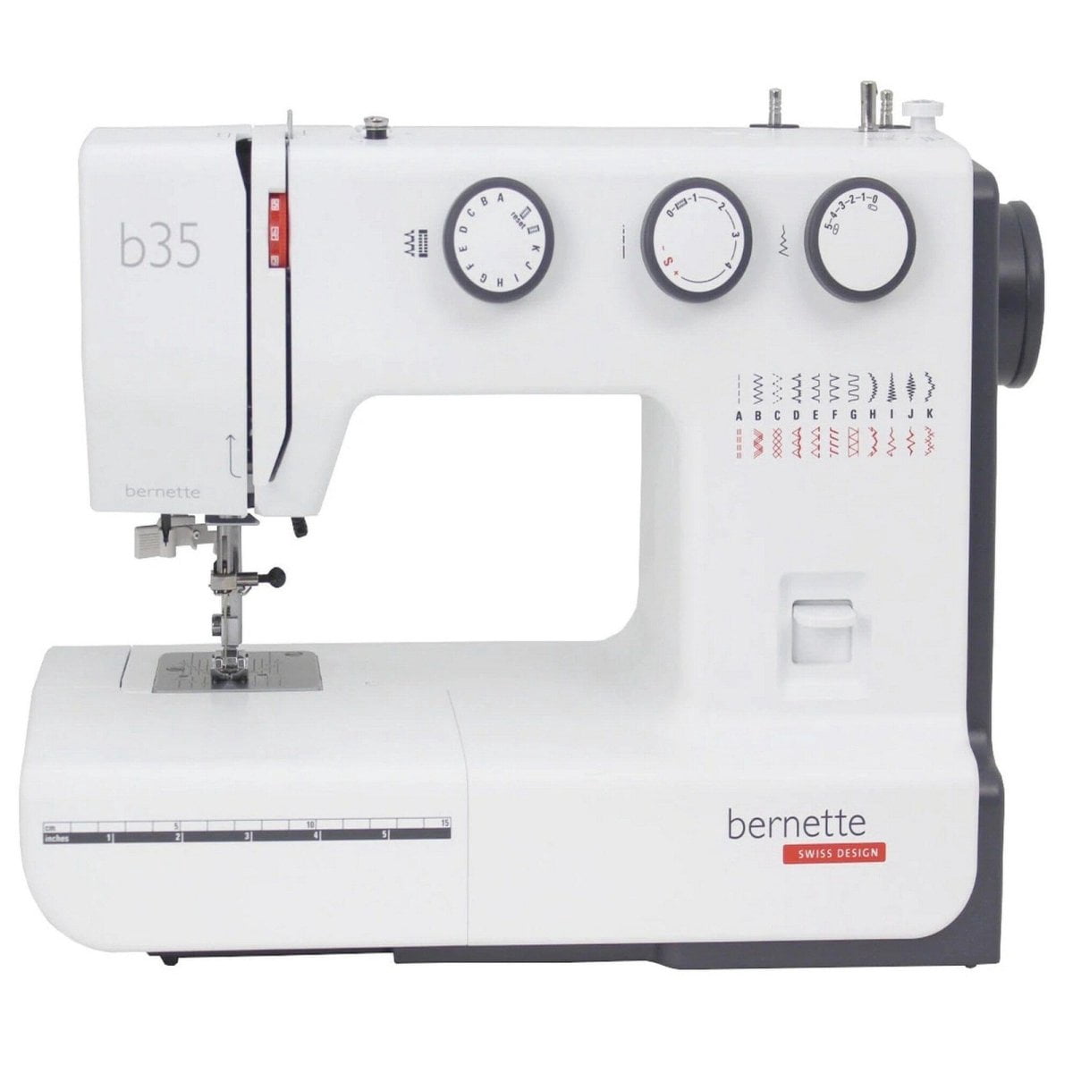 Bernette B35 Sewing Machine with Sewing Thread & 200+ Accessories