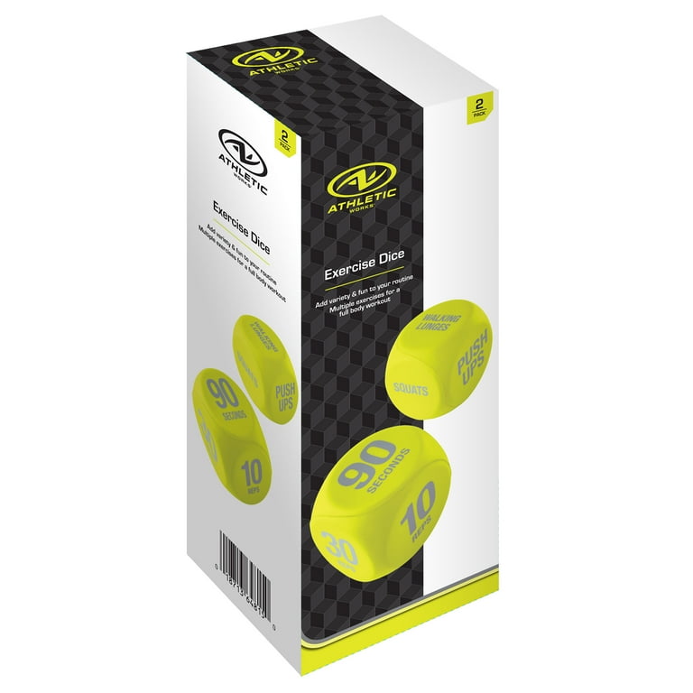 Jeu de dés vierges en mousse - Accessoire de fête et de bricolage - Blanc - Mixte - Adulte - À