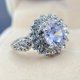 thumbnail image 1 of Stunning 925 Silver Plated Crystal Zircon Ring for Women - Perfect for Anniversary, Wedding, and Special Occasions, 1 of 4