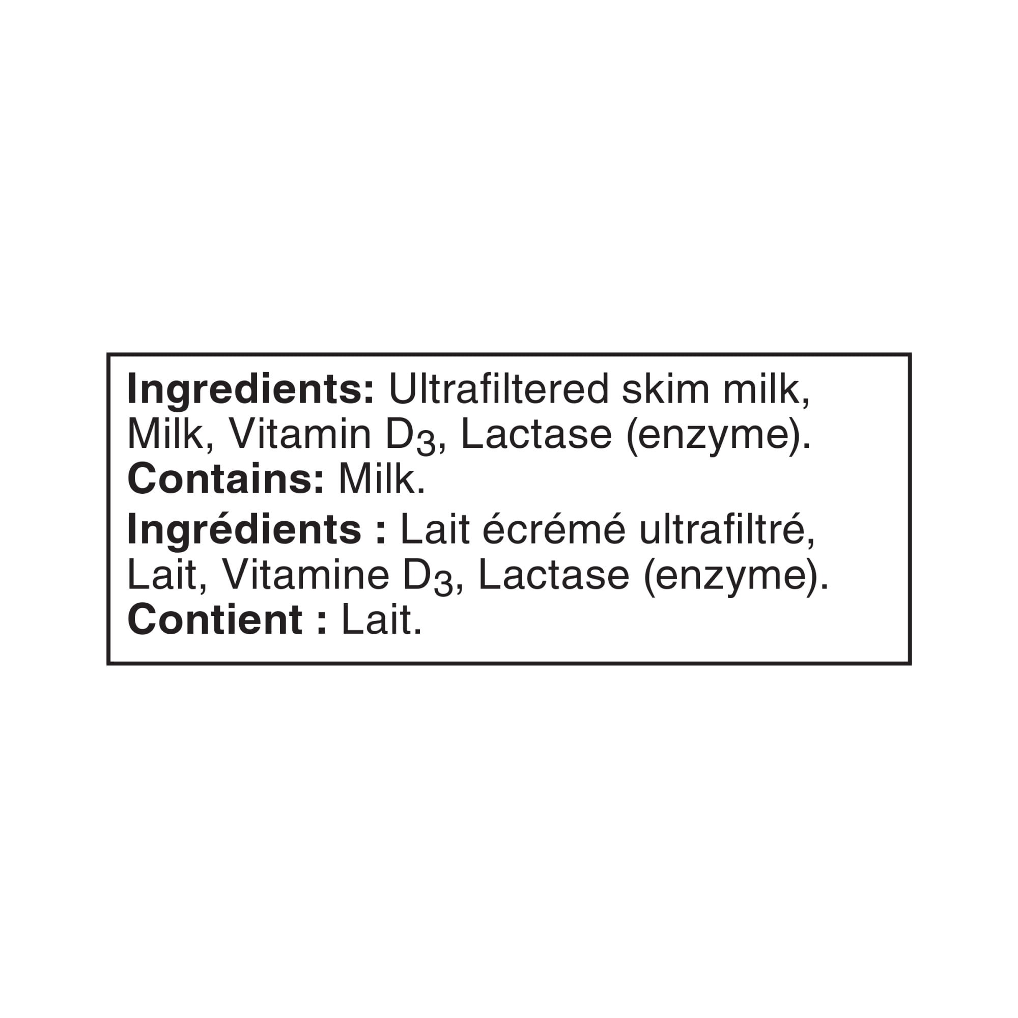 Lactantia UltraPur 3.25% Milk LF 1.5L Bouteille longue durée de 1,5 L