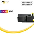 thumbnail image 2 of Toner Bank 1-Pack Compatible Toner Cartridge Replacement for Xerox 106R02758 Xerox Phaser 6020 6022 Xerox WorkCentre 6025 6027 Printer Yellow, 2 of 7