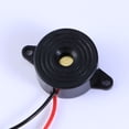 thumbnail image 3 of MLINS 2PCS -24V 85DB Small Enclosed Electronic Buzzer Alarm with Wires (Black), 3 of 8