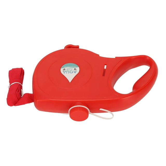 Correa Retráctil Para Perro, Cuenco Plegable Seguro, Mango Ergonómico, Función 4 En 1, Correa Para Mascotas Con Dispensador De Bolsas De Basura Para Cachorros