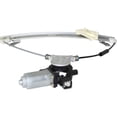 thumbnail image 4 of For Honda Accord Window Regulator Assembly 2003 04 05 06 2007 Driver Side | Front | Power | Cable Type | w/ Anti-Pitch | Coupe | HO1350117 | 72250-SDN-A03, 4 of 7