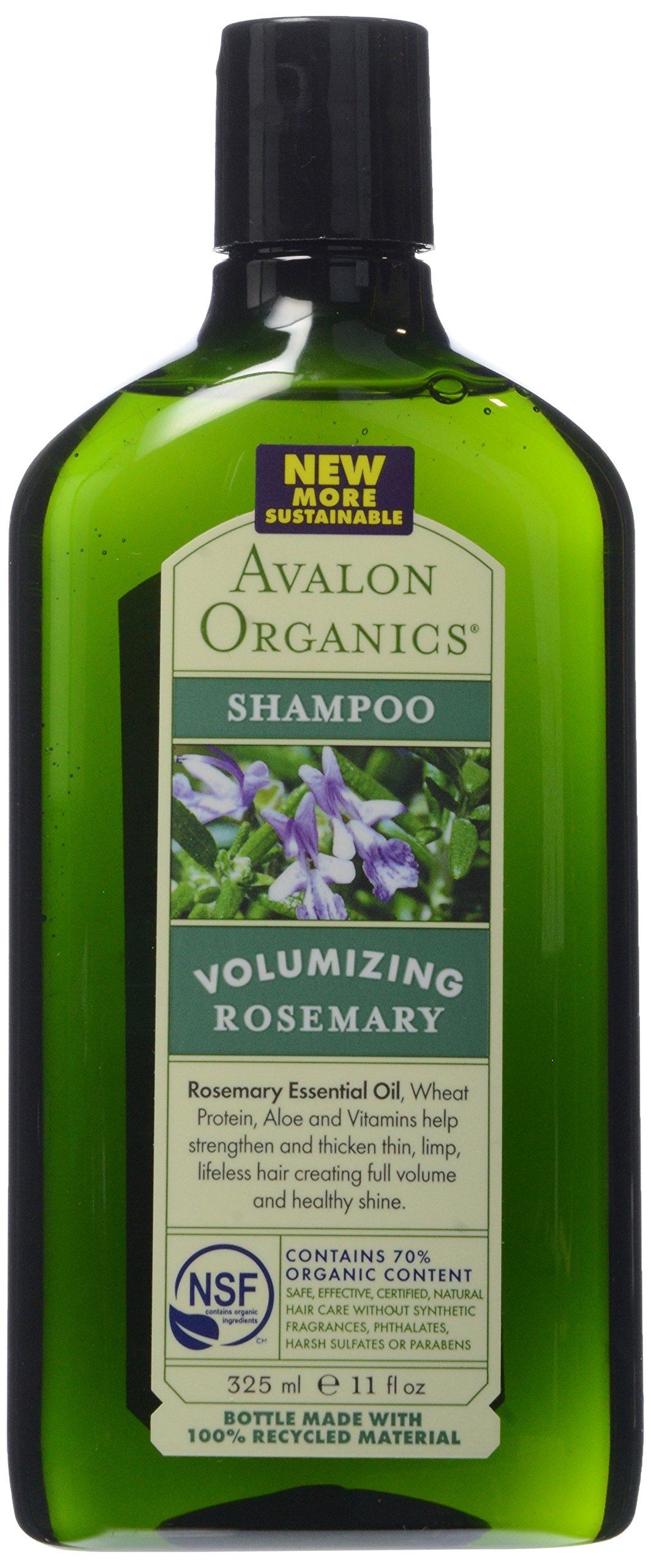 Avalon Organics Volumizing Shampoo Rosemary 11 Fl Oz