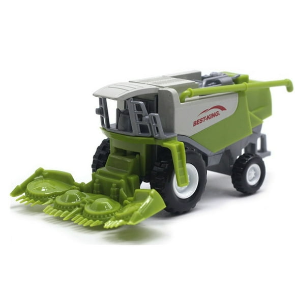 Farm Tractor Model 1/50 Miniature Agricultural Harvester Farm Tractor Model Boys Toy Birthday Gift