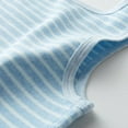 thumbnail image 4 of Spazoro Little and Big Girls Tank Tops Undershirts, Summer 2PC Striped Breathable Sleeveless Camisole for Kids Girls Boys Light Blue Size 9 T, 4 of 4