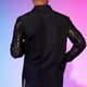 thumbnail image 5 of Blusa y camisa de manga larga con cuello vuelto para hombre, camisas elegantes de manga larga con cuello vuelto, botones, encaje y patchwork, blusa de poliéster para hombre, 5 of 6