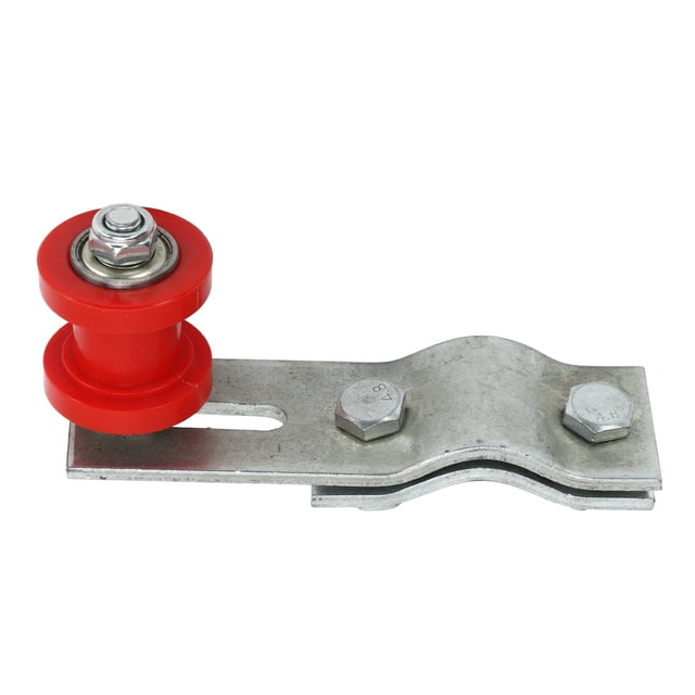 Rouleau Tendeur de Chaîne, Rouleau de Réglage de Chaîne de Guidage Haute Résistance pour Vélo 49cc 66cc 80cc Noir, Rouge, Blanc