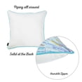 thumbnail image 2 of Marine Seahorse Square 18" x 18" Throw Pillow Cover, 2 of 6