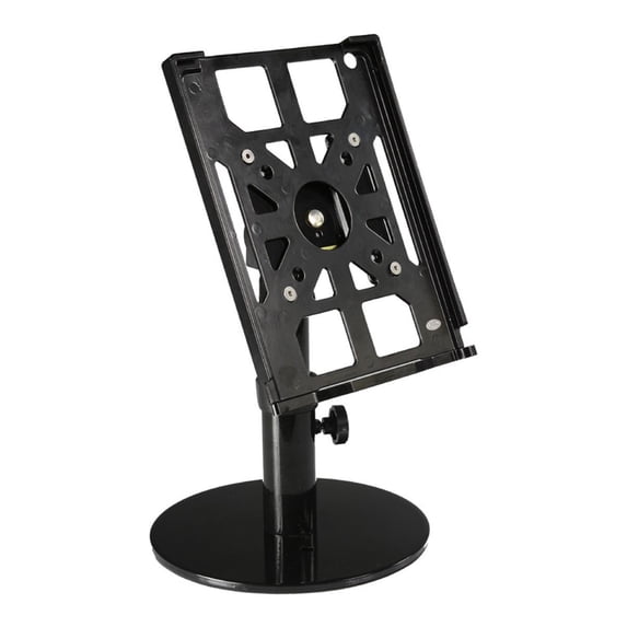 Height Adjustable iPad Counter Display, 180 Degree Tilting Bracket, Hardware Included, Generations 2, 3, and 4 - 8 5/8 x 13 - 15 x 8 5/8-Inch (Black) (IPDHLDROTBK)