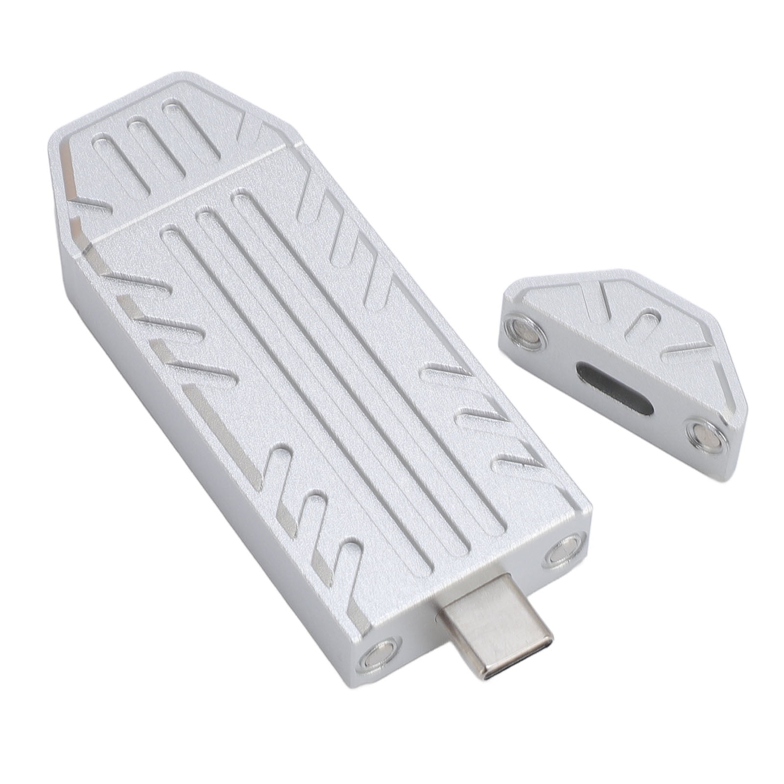Enclosure M.2 NVME SSD Enclosure 2230 Size High Speed Transfer USB Type C Plug In Solid State Drive Enclosure