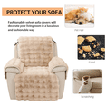 thumbnail image 4 of Fundas para Sillón Reclinable de Piel Sintética, Funda Antideslizante para Sofá Reclinable Suave y Cómoda, Lavable, Funda para Sofá Reclinable con Correas Elásticas, Protector de Muebles para Niños, 4 of 8