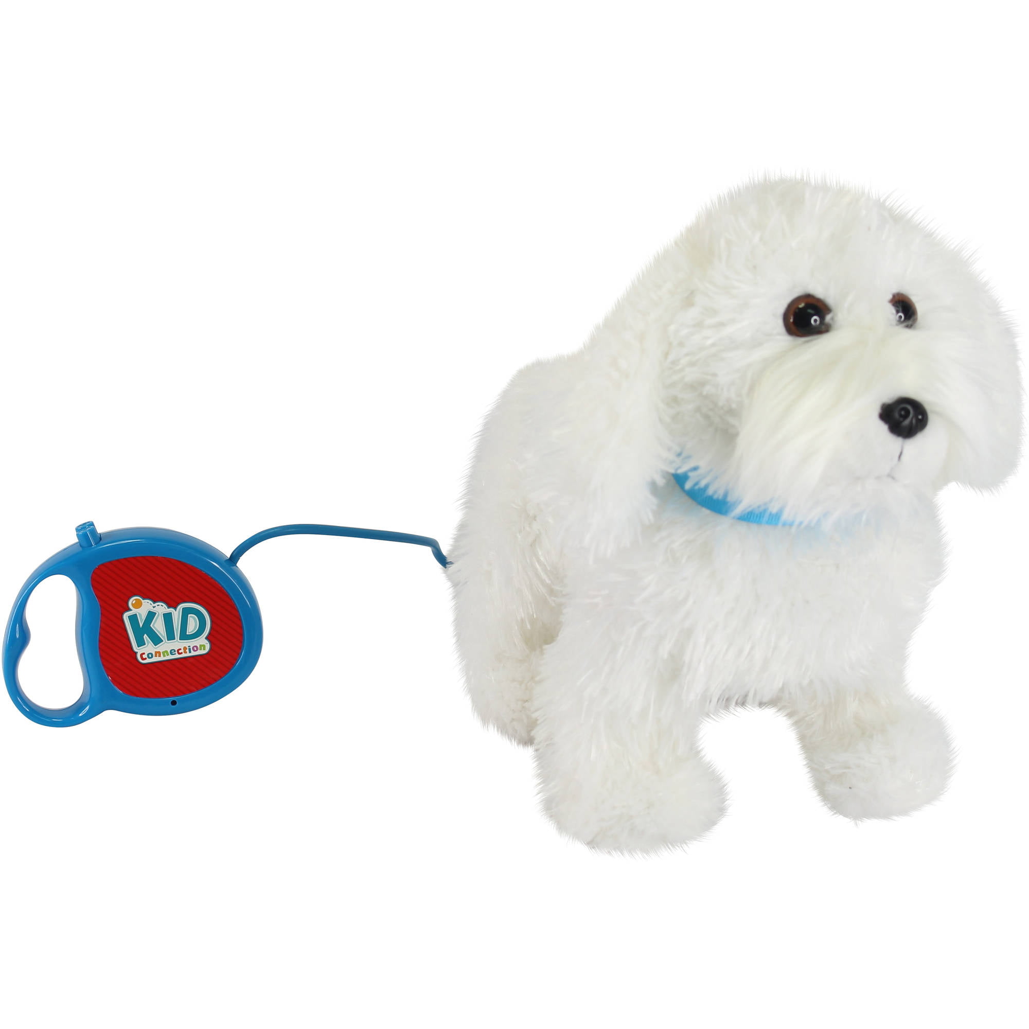 toy walking dog on a lead